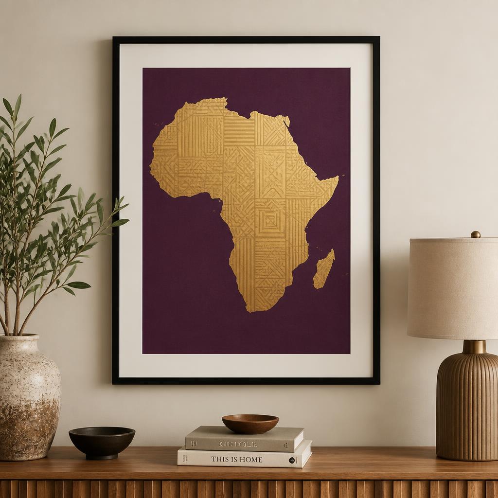Melanin Map Giclée Print