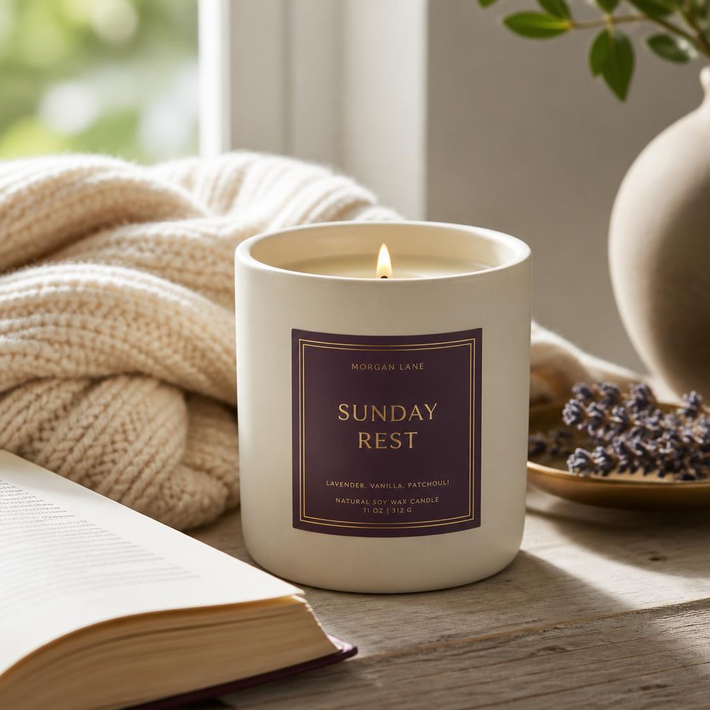 Sunday Rest Candle